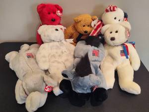 lot 106 image: TY XL Beanie Babies wTags