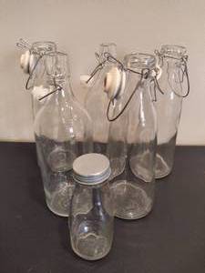 lot 74 image: Lot of Glass Bottles