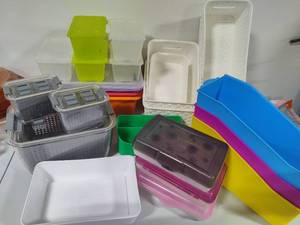 lot 93 image: Huge Lot of Storage Containers