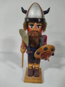 lot 51 image: Vintage Viking Nutcracker
