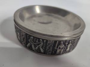 lot 23 image: Norwegian Pewter Bowl