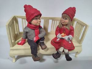 lot 54 image: CANDY Designs Shelf Sitters Norwegian Collectibles.