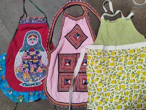 lot 125 image: Full-Sized Aprons