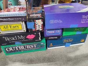 lot 135 image: Lot of Asst Board Games