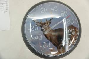 lot 5 image: Deer Thermometer 14 diameter