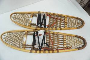 Vintage Snowshoes 10"x 36"