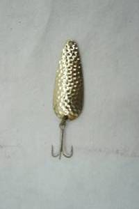 lot 116 image: Vintage Hammered Spoon Lure