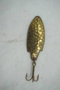 lot 123 image: Vintage Hammered Spoon Lure