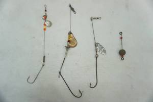 lot 136 image: VIntage Fly Fishing & Spinner Lures