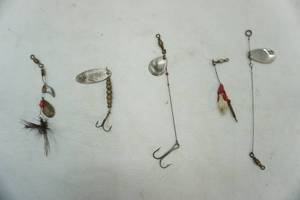 lot 138 image: VIntage Fly Fishing & Spinner Lures
