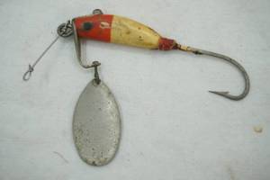 lot 168 image: Vintage Heddon SpinFin Fishing Lure