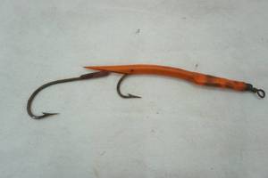 lot 184 image: Vintage Berkley Gulp Turtleback Worm