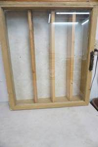 lot 207 image: Window Display Case made out of Antique Windows
