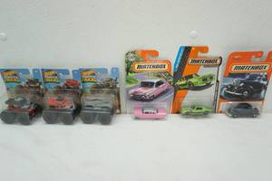 lot 218 image: Hot Wheels Monster Trucks & Matchbox Cars Unopened