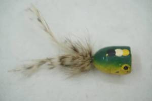 lot 238 image: Vintage topwater popper fishing lure