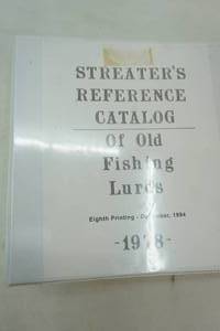 lot 264 image: Streaters Reference Catalog of Old Fishing Lures