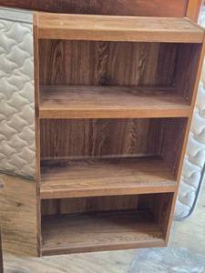 lot 35 image: Wooden Bookshelf 25 wide