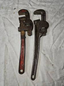 lot 68 image: Vintage Pipe Wrenches - 1 Rigid
