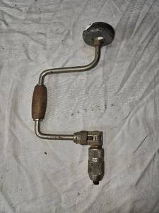 lot 74 image: Vintage Stanley No. H1220 Hand Brace Drill