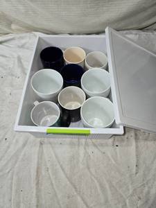 lot 114 image: Coffee Mugs with Various Designs