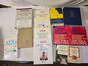 lot 146 image: Medical, Health, and Religious Reference Books