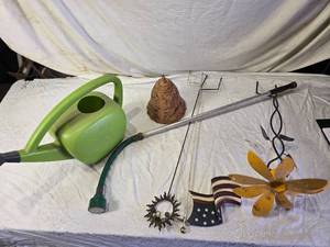 lot 153 image: Gardening Tools and Decorations
