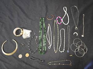 lot 206 image: Jewelry Including Necklaces, Bracelets, and Earrings