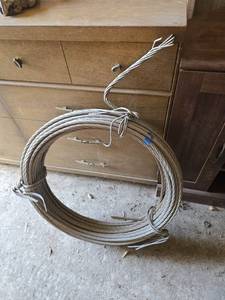 lot 270 image: Coiled Steel Cable