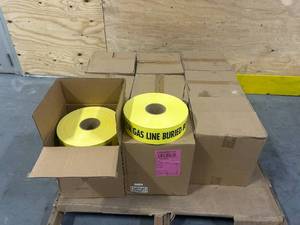 lot 7 image: EMPIRE LEVEL Lot of 35 Rolls of- DURATEC Reinforced Non Detectable Tape Gas Line- Retail Value of $1,189.65
