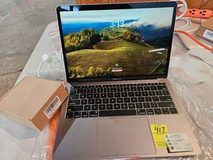 lot 417 image: REFURBISHED MACBOOK AIR