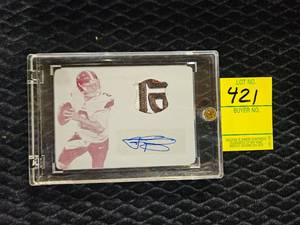 2014 PANINI NATIONAL TREASURES JOHNNY MANZIEL