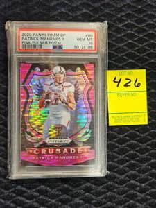 lot 426 image: 2020 PATRICK MAHOMES II GRADED CARD