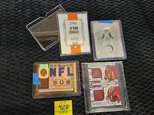 lot 428 image: MULTI-ITEM LOT NFL NATIONAL TREASURES