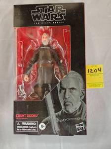 lot 1204 image: STAR WARS ACTION FIGURE COUNT DOOKU