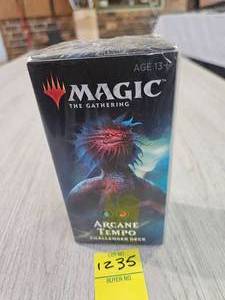 lot 1235 image: MAGIC THE GATHERING CHALLENGER DECK ARCANE TEMPO