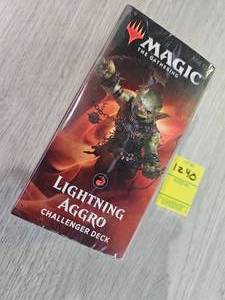lot 1240 image: MAGIC THE GATHERING CHALLENGER DECK LIGHTNING AGGRO