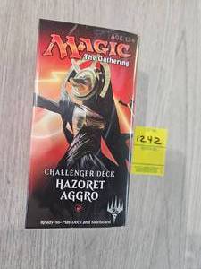 lot 1242 image: MAGIC THE GATHERING CHALLENGER DECK HAZORET AGGRO