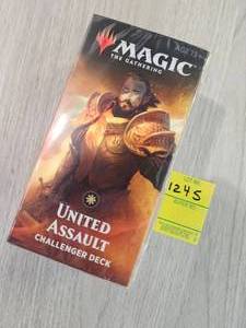 lot 1245 image: MAGIC THE GATHERING CHALLENGER DECK UNITED ASSAULT