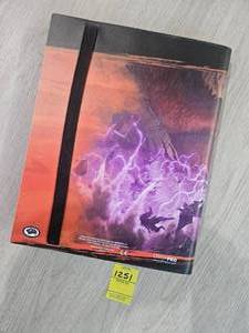 lot 1251 image: MAGIC THE GATHERING CARD BINDER