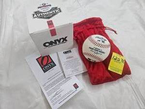 lot 12572 image: ONYX AUTHENTICATED BASEBALL CODY ALLEN