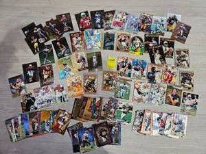 lot 1268 image: BIG LOT FANCY FOOTBALL CARDS
