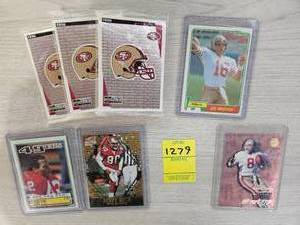 lot 1279 image: BIG MIXED BAG 49ers FOOTBALL