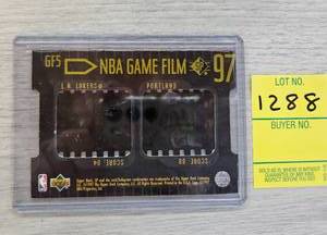 lot 1288 image: NBA GAME FILM COLLECTIBLE SHAQUILLE
