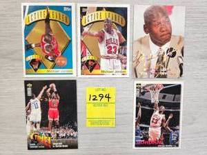lot 1294 image: MICHAEL JORDAN X 5