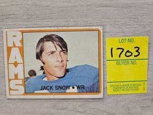 lot 1703 image: VINTAGE JACK SNOW - RAMS
