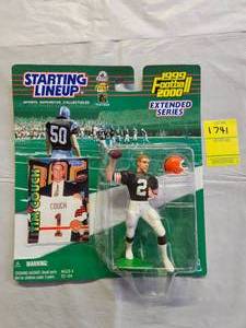 lot 1741 image: STARTING LINEUP TIM COUCH ACTION FIGURE