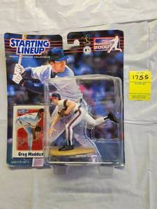 lot 1755 image: STARTING LINEUP GREG MADDUX ACTION FIGURE