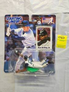 lot 1757 image: STARTING LINEUP KEN GRIFFEY JR. ACTION FIGURE