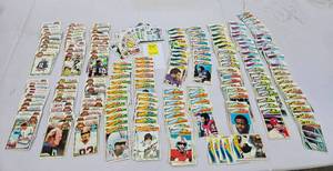 lot 1767 image: 1977, 1979 1981 TOPPS FOOTBALL - PARTIAL SETS