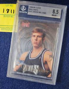 lot 1811 image: BECKETT GRADED BASKETBALL CARD
